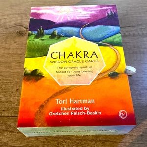 Chakra Wisdom Oracle Cards By Tori Hartman🧧